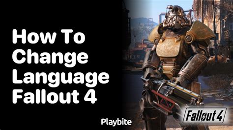 change language fallout 4|fallout 4 english language files.